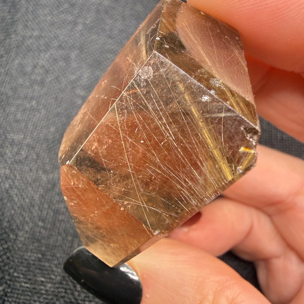 Smoky Rutilated Quartz Free Form - Picture 4 of 8